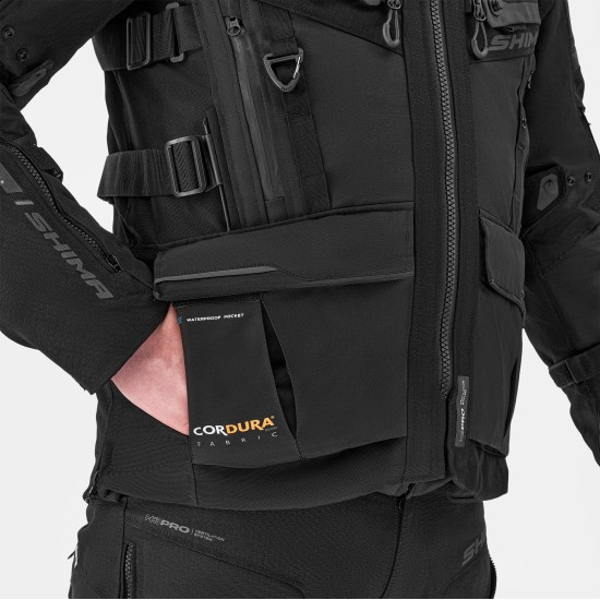 Текстилно мото яке SHIMA TRACKER BLACK