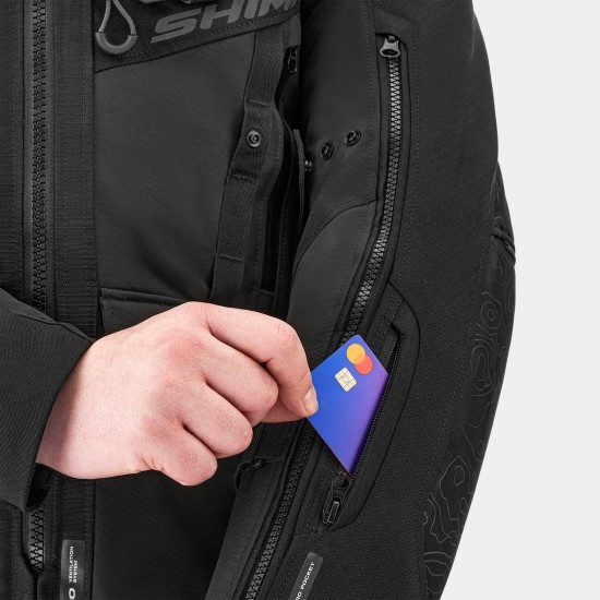Текстилно мото яке SHIMA TRACKER BLACK