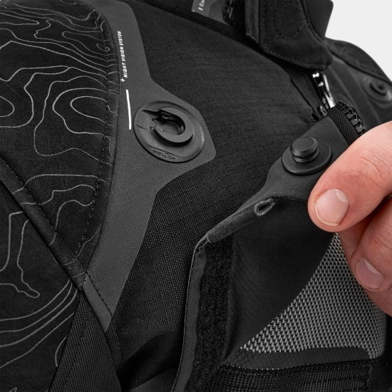 Текстилно мото яке SHIMA TRACKER BLACK