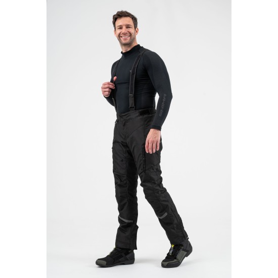 Текстилен мото панталон SHIMA RUNNER BLACK