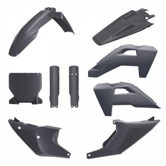 Комплект пластмаси POLISPORT Full Plastic Kit Husqvarna TC/FC (2025-26) GREY