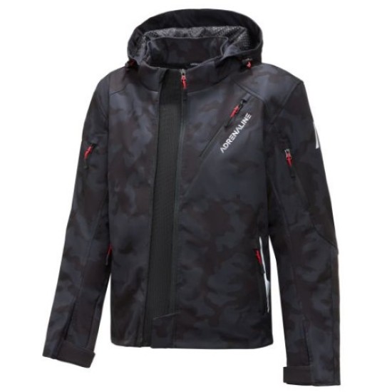 Текстилно мото яке ADRENALINE FREEDOM BLACK/CAMO