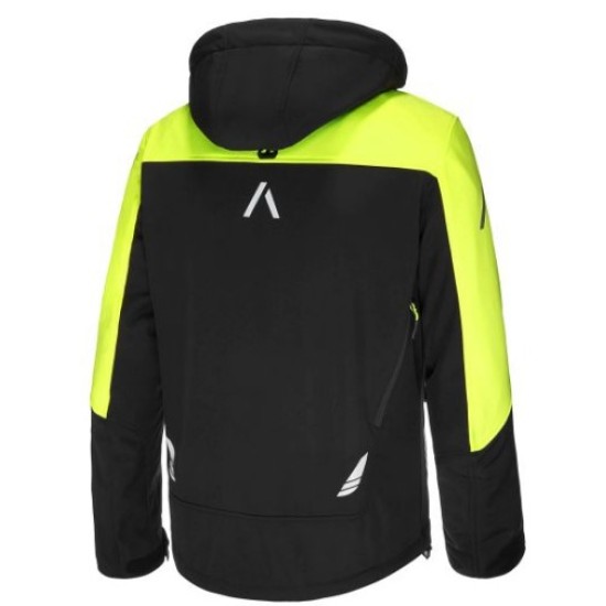 Текстилно мото яке ADRENALINE FREEDOM BLACK/YELLOW