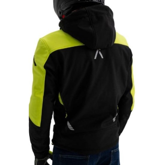 Текстилно мото яке ADRENALINE FREEDOM BLACK/YELLOW
