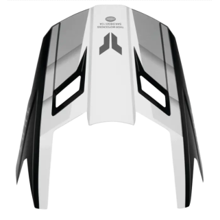 Козирка за каска THOR FLEET DEFY BK/WH