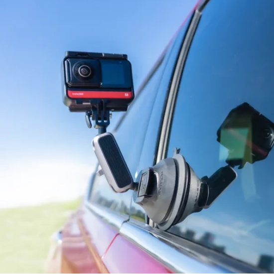 Стойка за закрепване на екшън камера Insta360 Suction Cup Car Mount