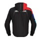 Текстилно мото яке SPIDI HOODIE WARRIOR H2OUT BLACK/RED/SKY BLUE