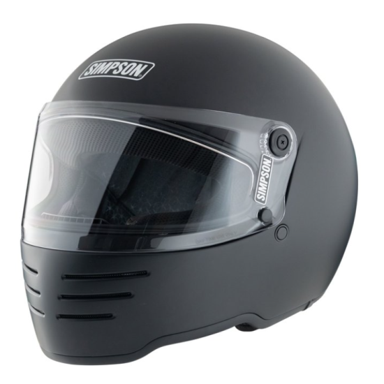 Каска SIMPSON M62 Solid Matt Black
