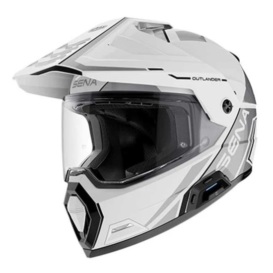 Каска SENA Outlander White Каска SENA Outlander White