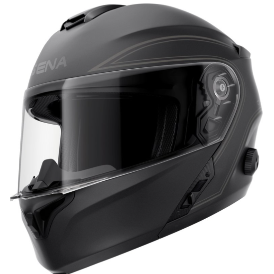 Каска SENA Outrush R Flip-Up BT 2206 Matt Black Каска SENA Outrush R Flip-Up BT 2206 Matt Black