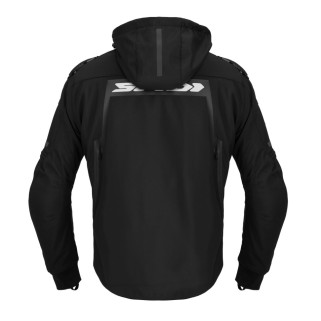 Текстилно мото яке SPIDI HOODIE WARRIOR H2OUT BLACK