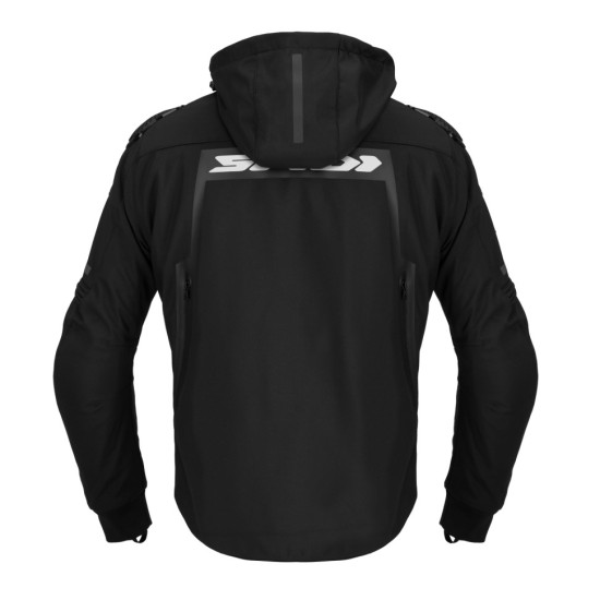 Текстилно мото яке SPIDI HOODIE WARRIOR H2OUT BLACK Текстилно мото яке SPIDI HOODIE WARRIOR H2OUT BLACK