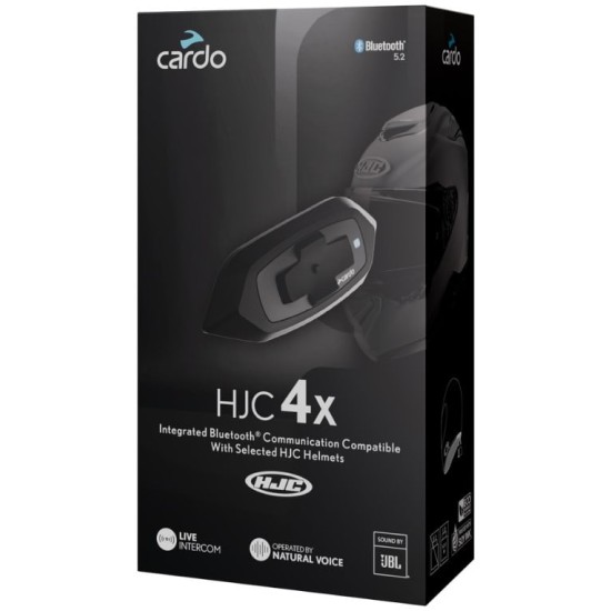 Интерком за мотоциклет CARDO HJC 4X Single