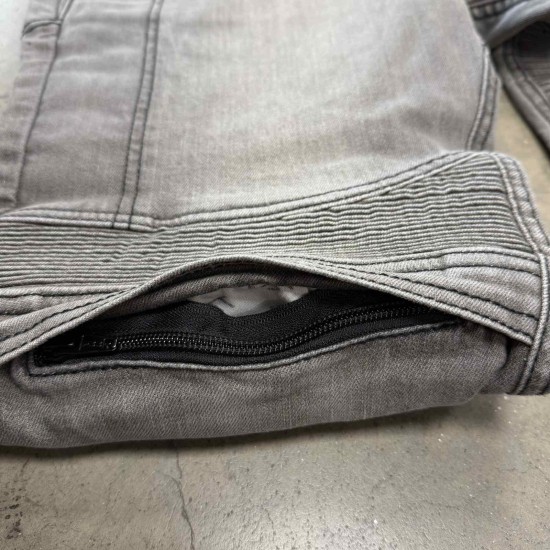Дънки за мотор Trilobite 25602 Micas Urban doublelayer AAA GREY - върната бройка