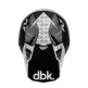 Детска мотокрос каска FLY RACING Formula CP DBK - Black/White/Grey