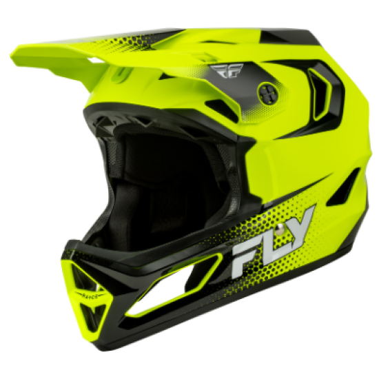 Вело каска FLY RACING Rayce Sonar Bicycle - Hi-Vis/Black/White