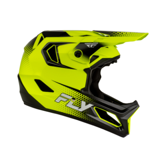 Вело каска FLY RACING Rayce Sonar Bicycle - Hi-Vis/Black/White