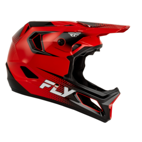 Детска вело каска FLY RACING Rayce Sonar - Red/Black/White