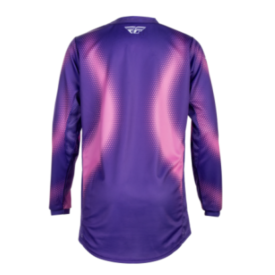 Детска мотокрос блуза FLY RACING Kinetic Torch Purple/Pink