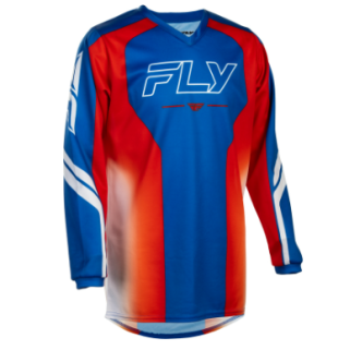 Детска мотокрос блуза FLY RACING F-16 Raze  Red/White/Blue