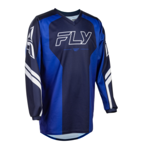 Детска мотокрос блуза FLY RACING F-16 Raze Navy/Blue/White