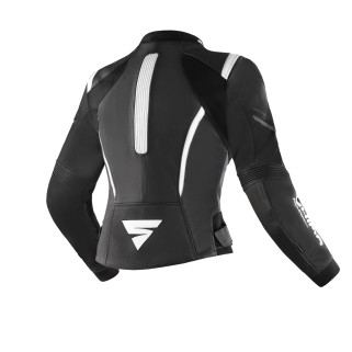Дамско кожено яке MIURA 2.0 BLACK/WHITE