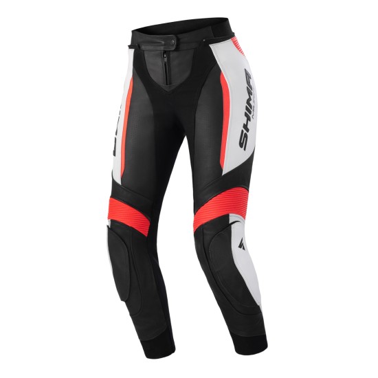Дамски кожен панталон SHIMA MIURA 2.0 RED FLUO Дамски кожен панталон SHIMA MIURA 2.0 RED FLUO
