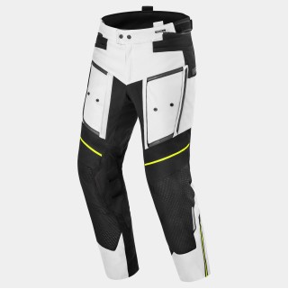 Текстилен мото панталон SHIMA HERO 3.0 GREY/FLUO