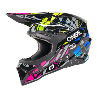 Детска каска O'NEAL 1SERIES STIXX BLACK/MULTI V.27
