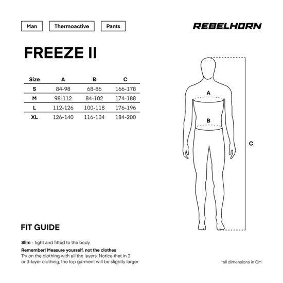 Мъжки термо клин REBELHORN Freeze II Black