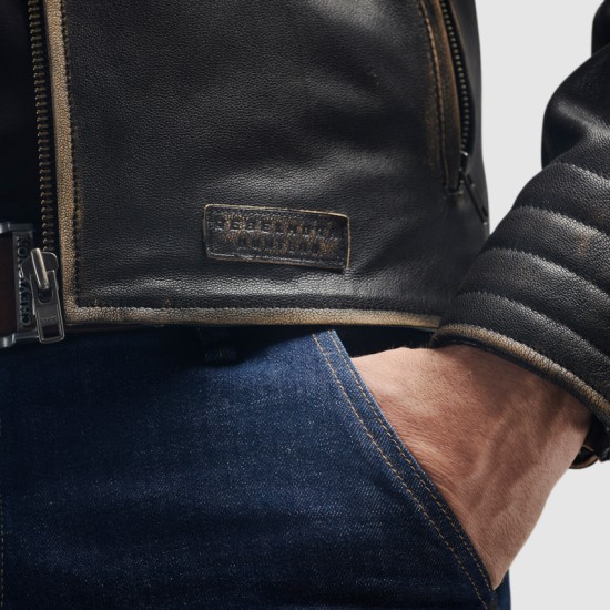 Кожено мото яке REBELHORN HUNTER II