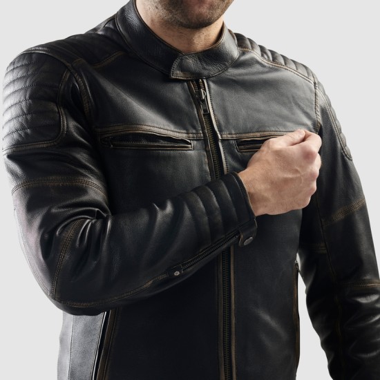 Кожено мото яке REBELHORN HUNTER II