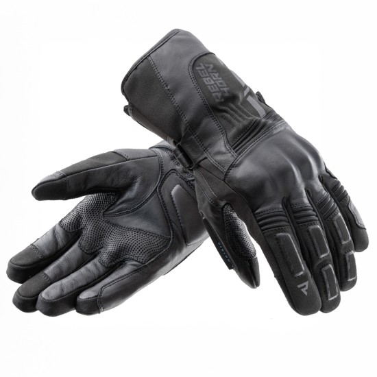 Водоустойчиви мото ръкавици REBELHORN Tracer WP Black
