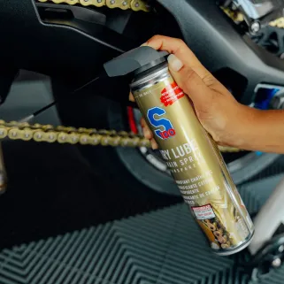 Суха смазка за мото верига S100 Dry Lube