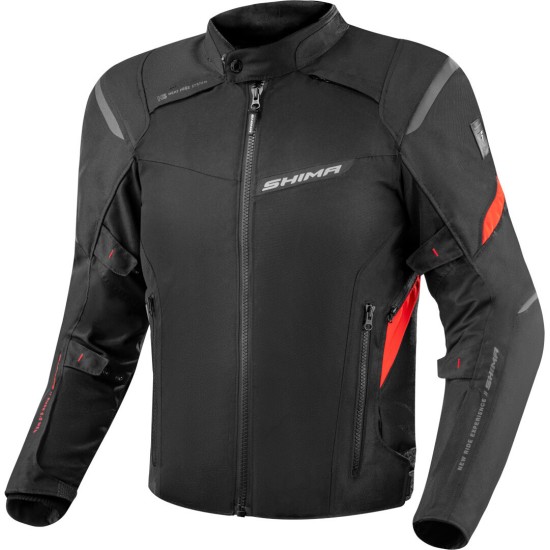 Mото яке SHIMA RUSH 2 Black/Red протектор за гръб