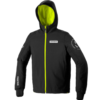 Текстилно мото яке SPIDI Hoodie Armor Evo Fluo