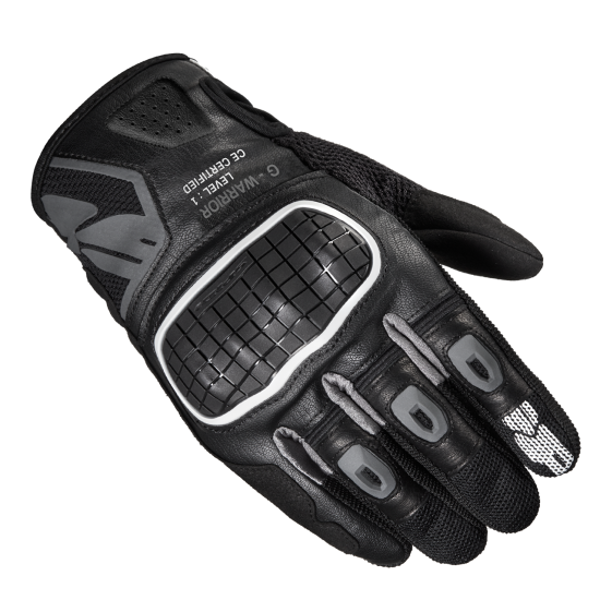 Кожени мото ръкавици SPIDI G-WARRIOR BLACK