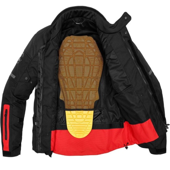 Текстилно мото яке SPIDI TRAVELER 3 BLACK/RED