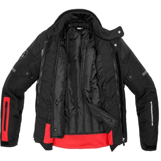 Текстилно мото яке SPIDI TRAVELER 3 BLACK/RED