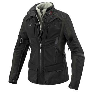 Дамско текстилно яке SPIDI 4 SEASON EVO Dark green Black