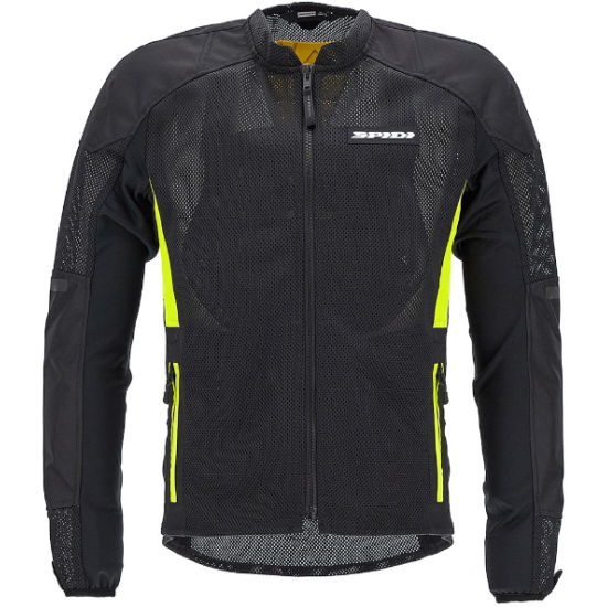 Лятно яке с протектори SPIDI SUPER NET Yellow Fluo