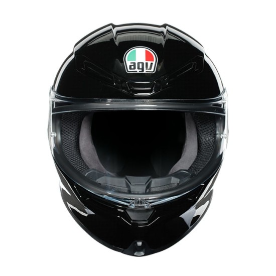 Мото каска AGV K-6 BLACK GLOSS Мото каска AGV K-6 BLACK GLOSS
