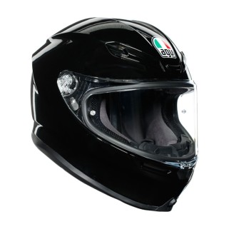 Мото каска AGV K-6 BLACK GLOSS