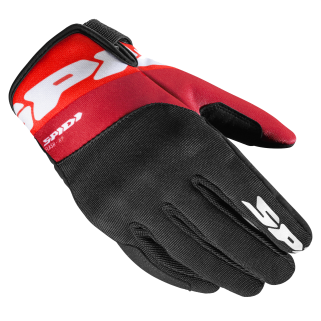 Текстилни мото ръкавици Spidi Flash-KP Tex Black Red