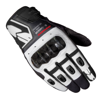 Мото кожени ръкавици Spidi G-Carbon White