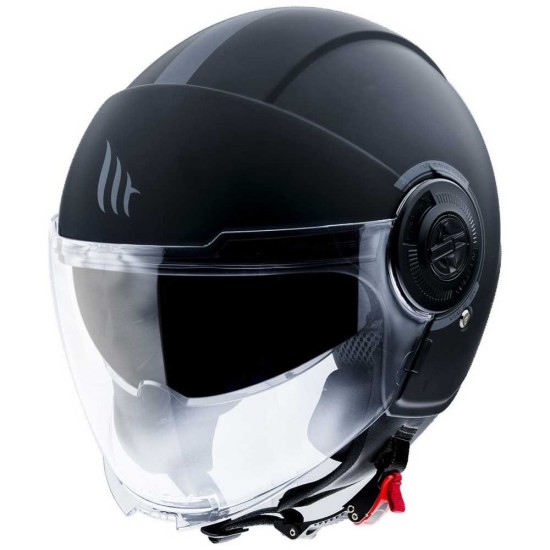 Каска за скутер MT VIALE SOLID MATT BLACK