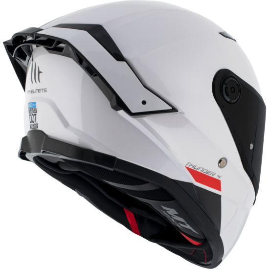 Мото каска MT Thunder 4 SV White