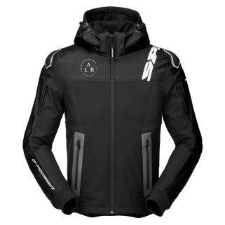Текстилно мото яке SPIDI HOODIE WARRIOR BLACK