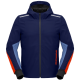 Мото суитшърт SPIDI HOODIE ARMOR LIGHT Navy Red