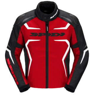 Текстилно мото яке SPIDI RACE-EVO H2OUT Black Red White